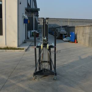 מפעל-מעלית אלומיניום ידני ישיר עם בניית אלומיניום קלה. - Product Image 4