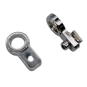 Bloc de connexion à ventouse en aluminium 18x18mm à fente unique, kit de fixation industriel - Product Image 2