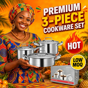 Juego <span class=keywords><strong>de</strong></span> Utensilios <span class=keywords><strong>de</strong></span> Cocina Clásicos <span class=keywords><strong>de</strong></span> 3 Piezas Tipo A, Olla para Sopa <span class=keywords><strong>de</strong></span> Acero Inoxidable <span class=keywords><strong>con</strong></span> Tapa <span class=keywords><strong>de</strong></span> <span class=keywords><strong>Vidrio</strong></span> <span class=keywords><strong>de</strong></span> 20 cm, Sartén <span class=keywords><strong>de</strong></span> 24 cm, Olla para Leche <span class=keywords><strong>de</strong></span> 16 cm para Cocina Doméstica - Product Image 3