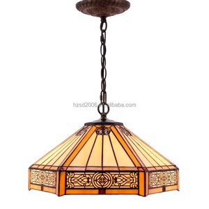 Lámpara Colgante de 12'' para Bar, Restaurante, Comedor, Sala de Estar, Habitación Infantil, Estilo Europeo Tiffany, Lámpara LED - Product Image 4