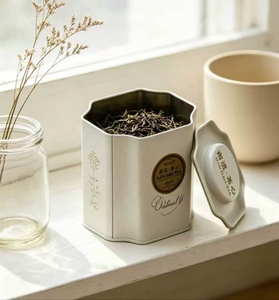Wholesale Best Price Irregular Metal <strong>Tin</strong> Container Tea Coffee Beans <strong>Spices</strong> Dry Goods Custom Tea <strong>Tin</strong> - Product Image 1