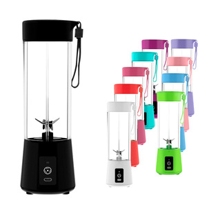 Mini Licuadora Portátil Recargable por USB, 6 Cuchillas, Multifuncional, Cuerpo de Cobre y Plástico, para Frutas, Uso Doméstico y en Hoteles - Product Image 2