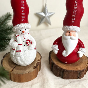 Calendrier <span class=keywords><strong>de</strong></span> <span class=keywords><strong>l</strong></span>'<span class=keywords><strong>Avent</strong></span> <span class=keywords><strong>de</strong></span> Noë<span class=keywords><strong>l</strong></span>, boîte cadeau avec <span class=keywords><strong>bougie</strong></span>, Père Noë<span class=keywords><strong>l</strong></span>, bonhomme <span class=keywords><strong>de</strong></span> neige, <span class=keywords><strong>bougie</strong></span> parfumée en cire <span class=keywords><strong>de</strong></span> soja sans fumée dans un gobelet en verre - Product Image 3