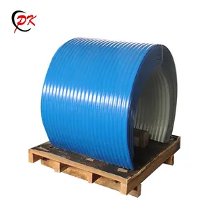 Sheet Anti Rain Belt Conveyor Cover Galvanized Steel Fire Resistant