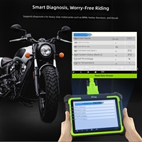 Herramienta de Diagnóstico para Motocicletas JDiag M400pro, Escáner Inteligente para Todo Tipo de Vehículos, CPU de Cuatro Núcleos con Android 10, Diseño Resistente, OLIVER