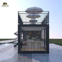 DYCE1 Chambre d'hôtel préfabriquée prête à l'emploi Conteneur plat Petite maison pour la vie en plein air Utilisation de bureau Panneau sandwich en acier