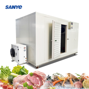 <span class=keywords><strong>3</strong></span> tấn Blast Tủ đông lạnh kho lưu trữ bản lề cửa nhanh đông lạnh <span class=keywords><strong>Ice</strong></span> <span class=keywords><strong>Cream</strong></span> Maker 50 tấn công suất làm mát máy nén bao gồm - Product Image 5