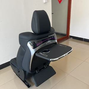 โต๊ะพับหลังเบาะรถยนต์ <span class=keywords><strong>Alphard</strong></span> Vellfire รุ่น 24-25 ซีรีส์ 40 พร้อมสายรัด ที่วางเท้า ไฟสร้างบรรยากาศ จอแสดงเวลา โต๊ะเล็ก - Product Image 4
