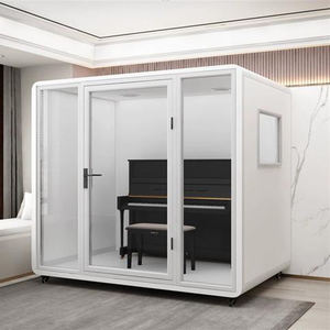 Cabine de travail mobile insonorisée de haute qualité, facile à installer, pour bureau, maison, hôpital - Product Image 5