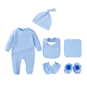 Autunno inverno tuta bambino in cotone maglia bambino <span class=keywords><strong>6</strong></span> pezzi set di <span class=keywords><strong>abbigliamento</strong></span> nuovi vestiti per bambini 0-3 <span class=keywords><strong>mesi</strong></span> per il ragazzo - Product Image 3