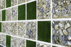 Nhà máy cung cấp tùy chỉnh tổng hợp cỏ nhân tạo Turf Vườn cỏ nhân tạo cho cảnh quan tường trang trí - Product Image 4