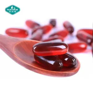 Nutrifirst Bespoke Rumus Kesehatan Kardiovaskular Suplemen Krill Oil Softgel Capsule Omega3 dengan Paket Dipesan Lebih Dahulu