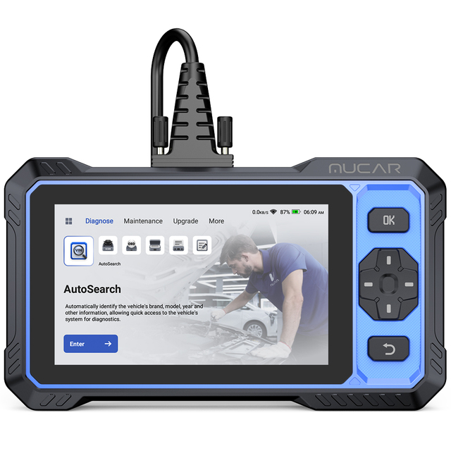 MUCAR 682 Diagnostic Scanner Full System Diagnostic BI-directional Control with 99% Car Coverage OBD2 Scanner Diagnostic Tool