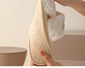 Pantofole da <span class=keywords><strong>donna</strong></span> a punta aperta, morbide, da interno ed esterno, per camera da letto, ciabatte incrociate, per <span class=keywords><strong>sposa</strong></span> e invitati a matrimoni - Product Image 3