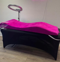 Surmatelas Confortable en Mousse à Mémoire de Forme pour Table d'Esthétique, Surmatelas Courbé pour Lit à Cils, Surmatelas pour Table d'Extension de Cils