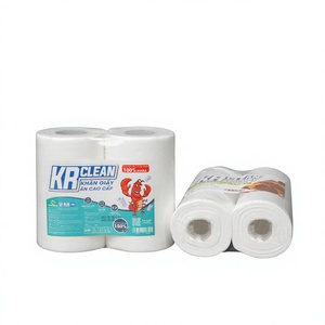 KR CLEAN Serviettes Premium 200 Feuilles par Rouleau Papier Jetable de Haute Qualité pour Intérieur Vente Chaude Noël Pâques Saint-Valentin - Product Image 1