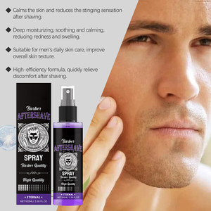 Fabbrica marchio privato logo personalizzato barbiere <span class=keywords><strong>dopobarba</strong></span> pistola a spruzzo Mens <span class=keywords><strong>dopobarba</strong></span> barbiere <span class=keywords><strong>dopobarba</strong></span> acqua di colonia uomini - Product Image 3