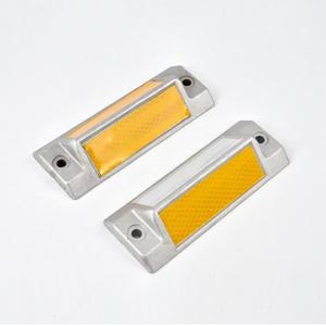 Avertissement de circulation goujon de route réfléchissant sécurité routière reflète coque en aluminium goujon de route veilleuse goujon de route - Product Image 2