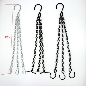 Hot Selling Metal <strong>Hanging</strong> <strong>Chain</strong> with Hook for <strong>Hanging</strong> Plant Flower <strong>Baskets</strong> Iron Flower Pot <strong>Chain</strong> Plant <strong>Hanging</strong> <strong>Chain</strong> for Outdoor - Product Image 1