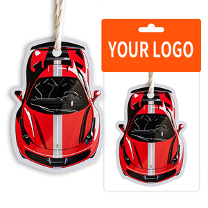 Bubble gum désodorisant suspendu gelée de vanille désodorisant suspendu véhicule désodorisant papier - Product Image 5