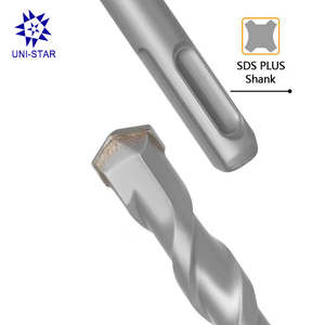 Broca de Martillo SDS Plus de 3 Filos con Punta de Carburo Completa para Perforación de Concreto, Mampostería y Ladrillo - Product Image 2