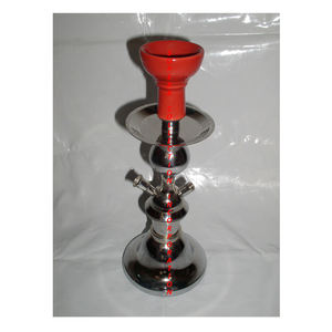 Cachimbas de metal personalizadas de plata Venta caliente y alta calidad en Venta caliente al por mayor y suministros - Product Image 1