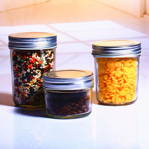 Vente chaude, bocaux en verre pour aliments de qualité alimentaire, pots à confiture, pots à caviar, pots à gelée, pots à cornichons et pots à confiture, bocaux Mason avec couvercle à vis - Product Image 3