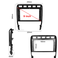 Pour Porsche Cayenne 2002-2010, autoradio Android 9 pouces, navigation GPS, WIFI 4G, Carplay sans fil, lecteur vidéo