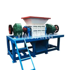 Large Scale Scrap Iron Aluminum Alloy Gas Pipeline Shredder