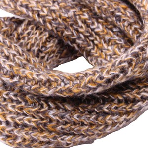 Bufandas de Punto de Mohair con Hilo AB Cálido y Grueso, Directamente de Fábrica, Bufandas Elegantes y de Colores Mezclados - Product Image 3