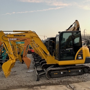 Vendeur Authentique Entrepôts Privés 5 Tonnes Excavatrice sur Chenilles Komatsu PC56 d'<span class=keywords><strong>Occasion</strong></span> Modèle 2023 Moteur Fiabilité Supérieure Fonctionnant Correctement - Product Image 2