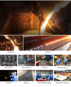 Giá Tốt Nhất Đen Không Dính Chảo Lớn Gang Đúc Pre Dày Dạn Chảo Với Đôi Tai - Product Image 6