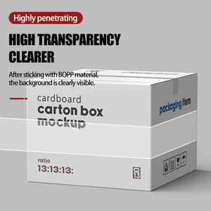 Cinta Adhesiva de Doble Cara para Sellado de Cajas de Embalaje con Impresión BOPP Personalizada, Resistente al Agua y Sensible a la Presión Acrílica - Product Image 5