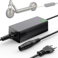 Chargeur de scooter 54,6 V 2 A pour Xiaomi 4 Pro Max Plus Ultra 2e génération, Xiaomi 5 Max Pro, Ninebot ZT3 Pro, chargeur de batterie au lithium 48 V