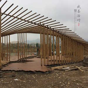 Bamboo Arches Pergolas Gallery Modern Eco Friendly Decorative Structure For Outdoor Landscape Design ZJ 01 - Product Image 3