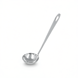 Metaltex Cream Ladle 12 Pack Stainless Steel Serving <b>Utensil</b> For Soup And Sauce - Product Image 2