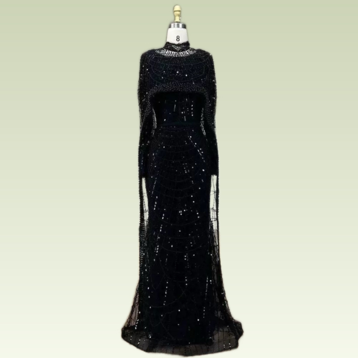 evening dresses muslim long sleeves