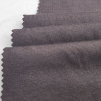 Tissu scuba épais en mélange de polyester et de coton, tricot thermique interlock à structure 3D pour sweat-shirts d'hiver