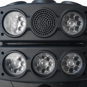 Mini projecteur motorisé à LED RGBW 130W, focalisation motorisée, DMX512, inclinaison infinie à 3 degrés, faisceau, pour discothèque, bar, lounge. - Product Image 4