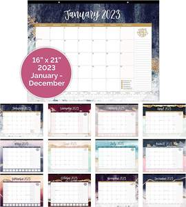 Watercolor <strong>Large</strong> Daily Planners <strong>2023</strong> Year Desk Wall Monthly <strong>Calendar</strong> Pad Note Pad Custom Notepad Print Tear Off <strong>Calendar</strong> - Product Image 6