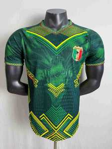 Maillot de football à manches courtes et col montant en polyester/coton pour hommes, équipe nationale d'Afrique 2026, pour le Mali et le Sénégal - Product Image 6