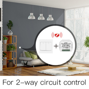 ZigBee – Mini gradateur intelligent, bricolage, interrupteurs de lumière 2 voies sans fil, maison intelligente avec Tuya <span class=keywords><strong>Smart</strong></span> Life <span class=keywords><strong>Aubess</strong></span> Alexa Alice Google Home - Product Image 4