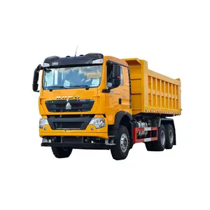 Used Howo Dump Truck WP Engine 400hp Left Hand Drive Second Hand Trucks 6x4 Diesel TX-F Cab Truck For Sale