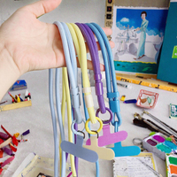 Dragonne universelle réglable en nylon de 6 mm, écologique, imprimée sérigraphiée, avec attache de téléphone en métal