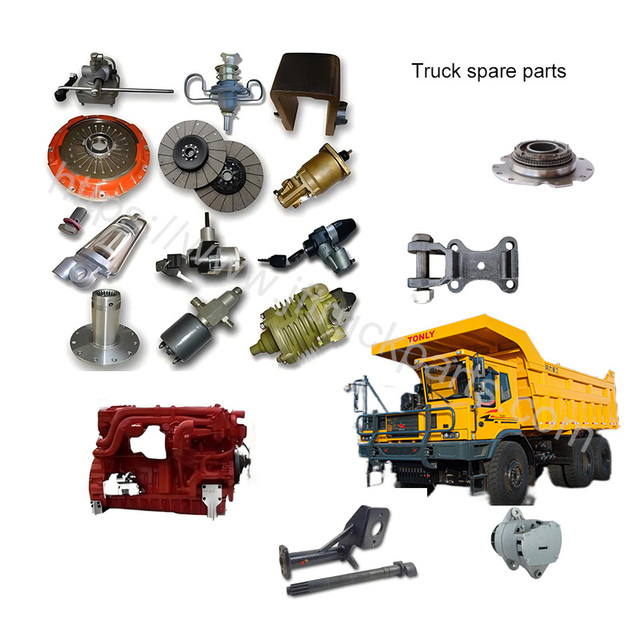 Wholesale Original Heavy Duty Truck Spare Body Parts for Tonly Mining Trucks Accessories