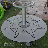 Juego de Columpios Giratorios para Niños, Diseño Popular para Exteriores, Variedad de Formas
