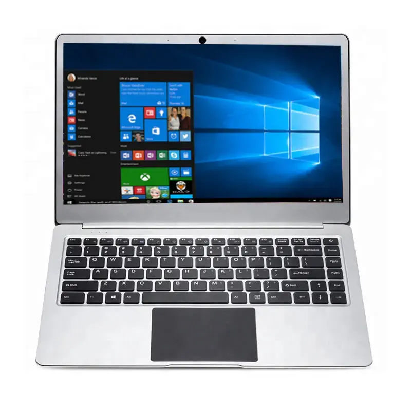 फैक्टरी मूल्य 14.1 इंच अल्ट्रा-पतली लैपटॉप Celeron N3350 दोहरी कोर रैम 6GB + SSD 64GB/128GB/256GB/512GB व्यापार नोटबुक कंप्यूटर