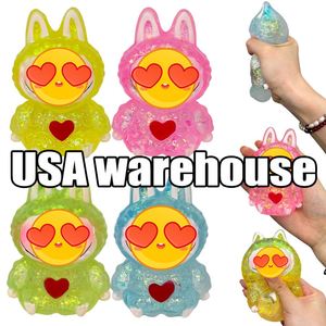 Juguete de peluche de monstruo con orejas puntiagudas y colmillos, de malta, para apretar, antiestrés, de USA Warehouse - Product Image 4