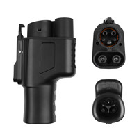 Nuevo Adaptador para Vehículos Eléctricos Tesla Supercharger NACS a CCS1/J1772, Salida de Carga EV de Máximo 400A 1000V
