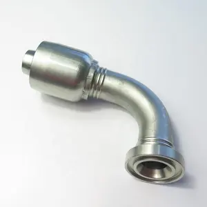 87391-rw áp lực cao ống thủy lực 90 độ ống phụ kiện mặt bích